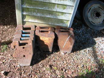 Lot Of Suitcase Weights