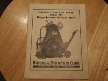 Briggs & Stratton Model FH 