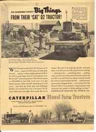 1952 D2 Cat Ad