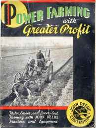 1937 John Deere Power Farming *Sold*