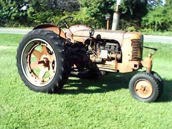 1947 SC Case Tractor
