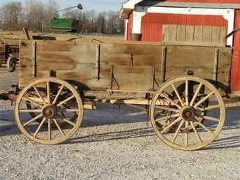High Wheel Wood Wagon