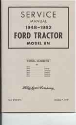 Ford 8N Tractor Service Manual