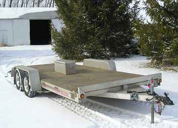 Tandem Axle Aluminum Trailer