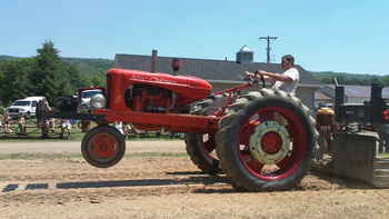 Allis WD Pulling Tractor