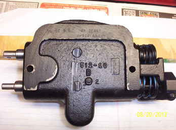 John Deere Loader Control Valve