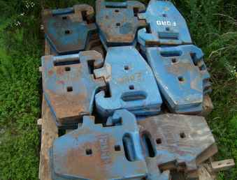 Ford Suitcase Weights
