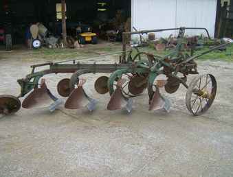 Oliver 4 Bottom Pull Type Plow