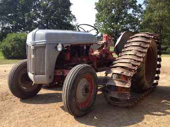 Ford 8N With Half Tracks