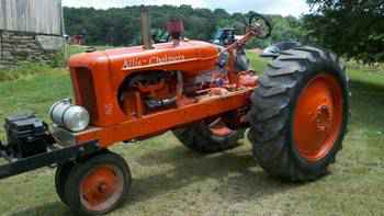 Allis Pulling Tractor