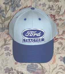 Ford Tractor Hat - Blue & Gray