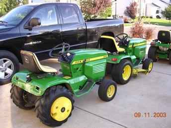 2 - John Deere 210 S Tractors