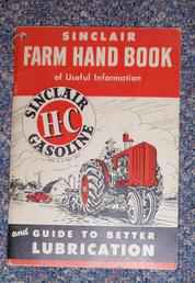 1949 Sinclair Farm Handbook