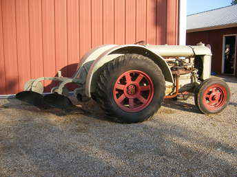 Fordson With Plows