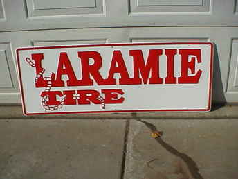 Laramie Tire Sign