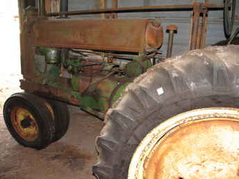 1937 John Deere A W/New Tires