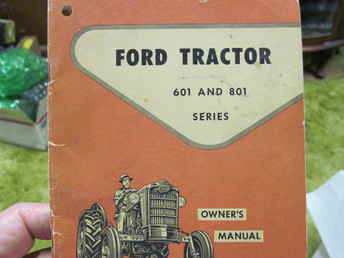 Ford 601 & 801 Tractor Manual