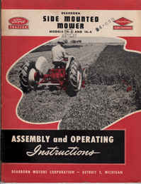 Ford 14-3,14-4 Mower Man.