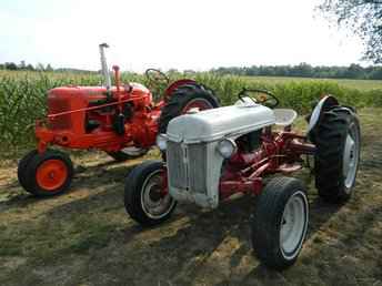 1950 Ford 8N And Implements