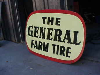 The General Farm Tire Sign