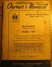 Ih Mccormick Model 