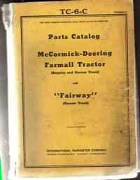 Farmall TC-6-C Parts Catalog