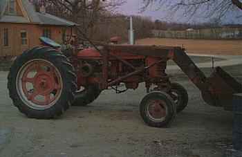 Farmall H Wide Front Loader 