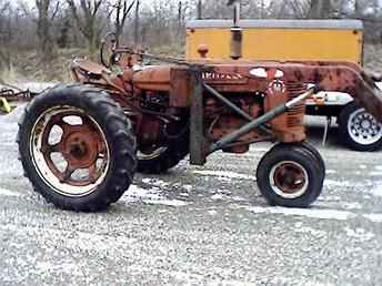Farmall M With Loader