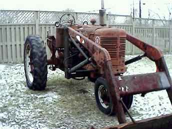 Farmall M Loader Tractor