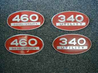 Ih 340 & 460 Utility Emblems