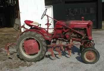 Cub Tractor With Cultivators