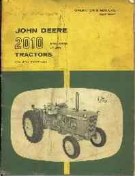Manual For John Deere 2010 