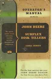 Vintage John Deere Disk Manual