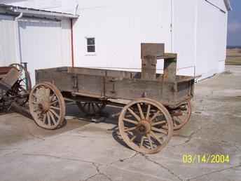 Horse Drawn Grain Wagon