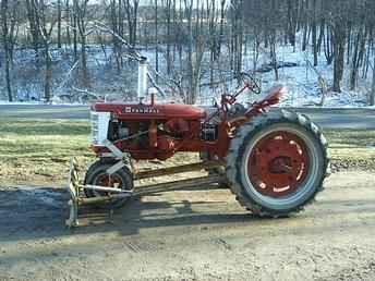 1950 Farmall C &Snow 2BTM Plow