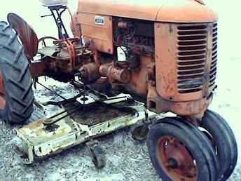 Case Tractor & Finish Mower