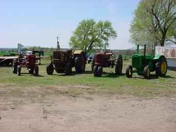 Four Tractors