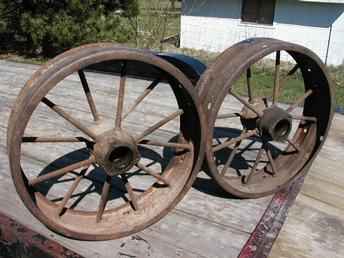 John Deere GP Steel Wheels