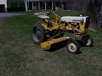 1974 International Cub W/Mower