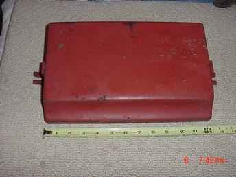 Farmall M Battery Box Lid Orig