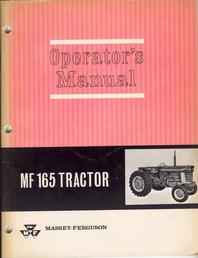 Massey Ferguson MF-165 Manual