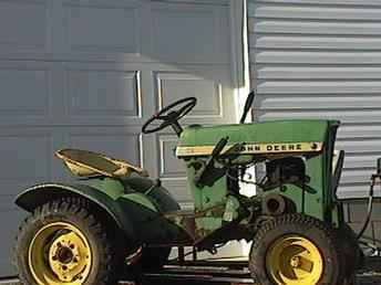 Early John Deere 110 Tractor