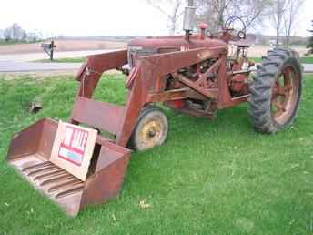 Farmall M With Loader