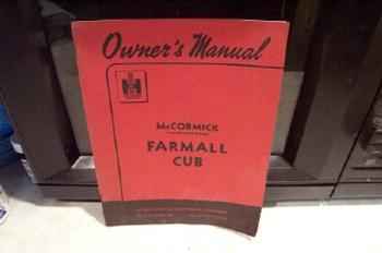 Owner'S Manual Farmall Cub