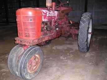 Farmall Super H And Trip Plows