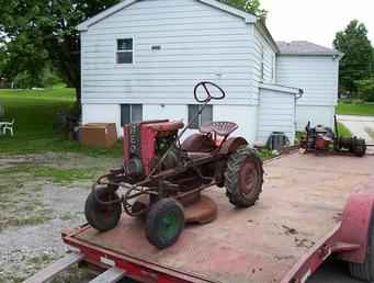 Page Reo Garden Tractor