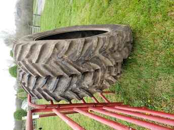 420/80R46 Tires - We have 2 brand new 420/80r46 dyna torque radial tires  for both.