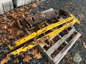 JD 420 430 Crawler Ripper - scarfier rippper with arms. came off 1950's john deere loader crawler.  shanks not included. no welds. . i can load for you. located PA ~nl~18013.