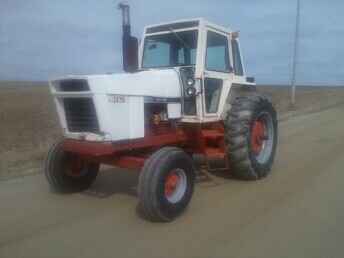 Case 1370 Tractor -  For sale a Case 1370 diesel tractor. Tractor has 9100 hrs. on the  working tach. 3 speed powershift /