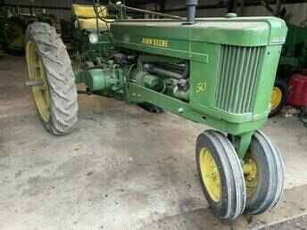 50 All Fuel John Deere  - Model 50 john deere all fuel New water pump and seat~nl~Tires are fair~nl~New paint, ready to work